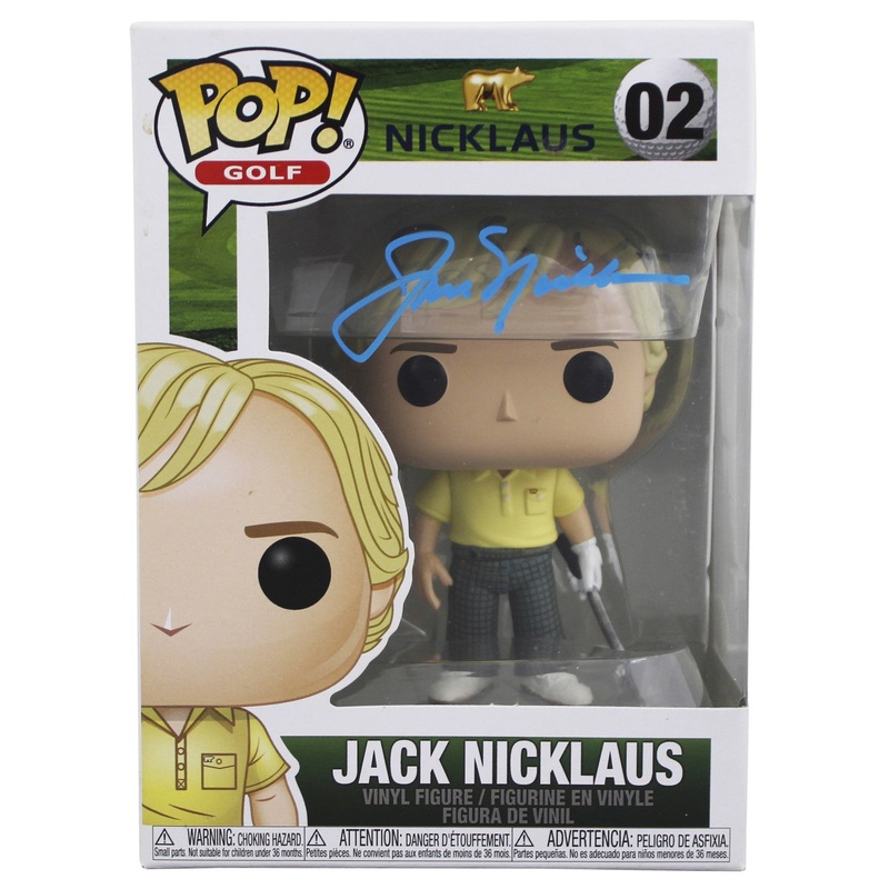 Jack Nicklaus Authentic Signed #02 Funko Pop Vinyl Figure JSA #AW03514