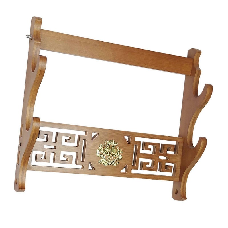 Samurai Sword Stand Bracket Sturdy Sword Hanger for Swords Display Desk Home