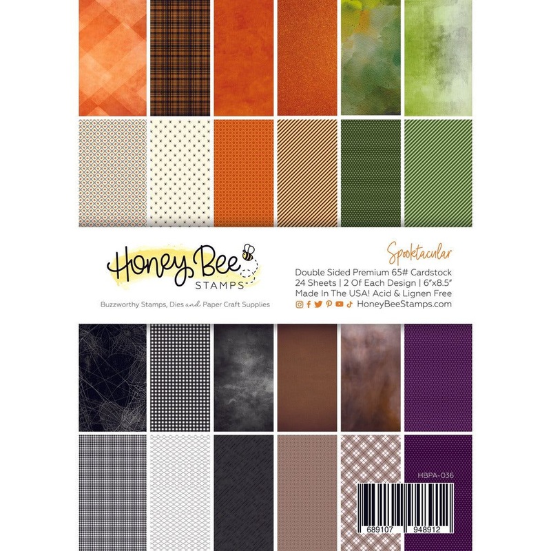 Spooktacular Paper Pad 6×8.5 – 24 Double-Sided Sheets
