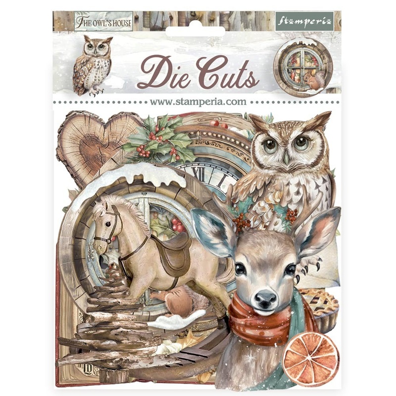 Stamperia  Die Cuts, The Owl’s House