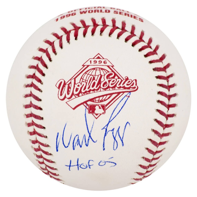 Wade Boggs Signed Rawlings 1996 World Series (Yankees) Baseball w/HOF – (SS COA)