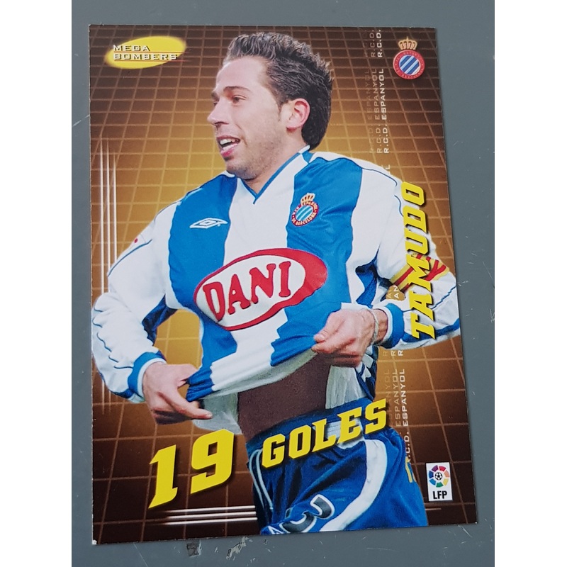 2004-05 Panini Mega Cracks La Liga Mega Bombers Raul Tamudo #402 Trading Card
