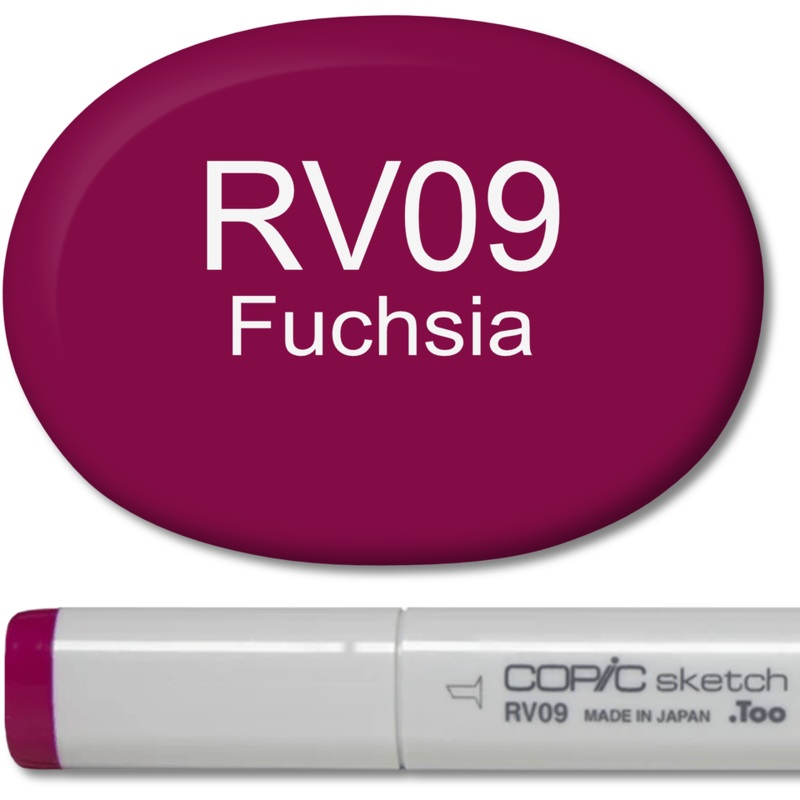 Copic Sketch Marker – RV09 Fuchsia