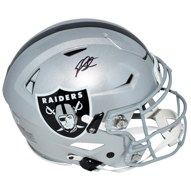 GENO SMITH AUTOGRAPHED LAS VEGAS RAIDERS AUTHENTIC SPEEDFLEX HELMET BECKETT
