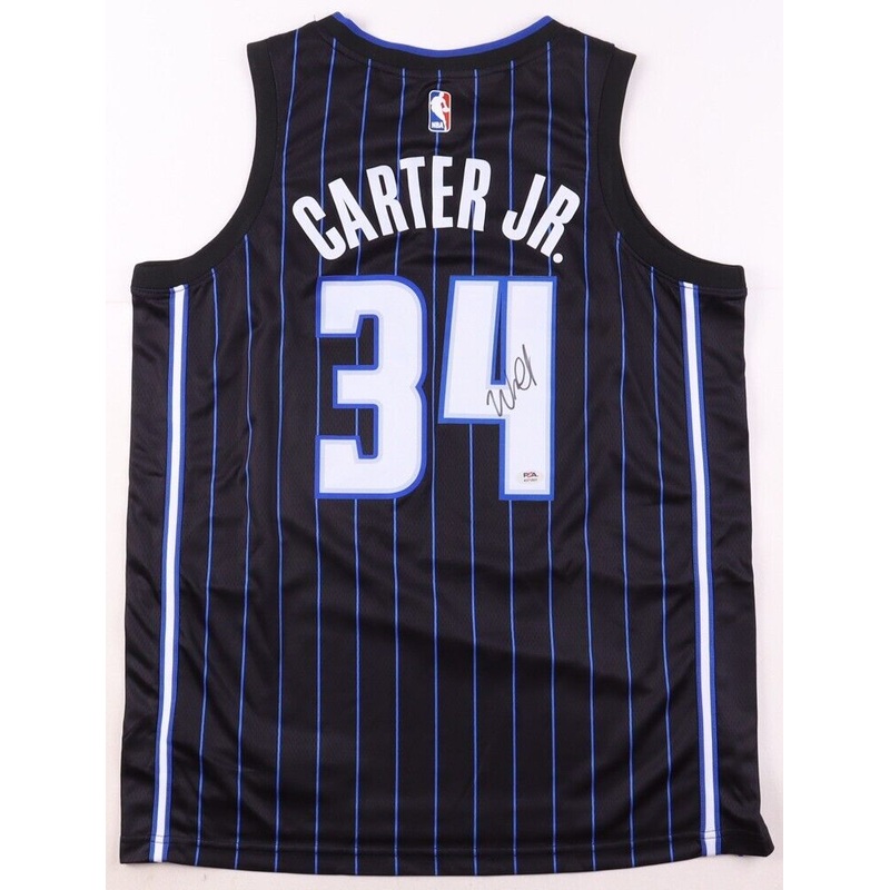 Wendell Carter Jr Signed Orlando Magic Pinstriped Jersey (PSA) 2018 1st Rnd Pick