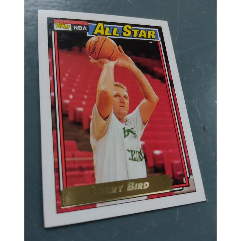 1992-93 Topps Larry Bird All-Star #100 (Gold) Trading Card