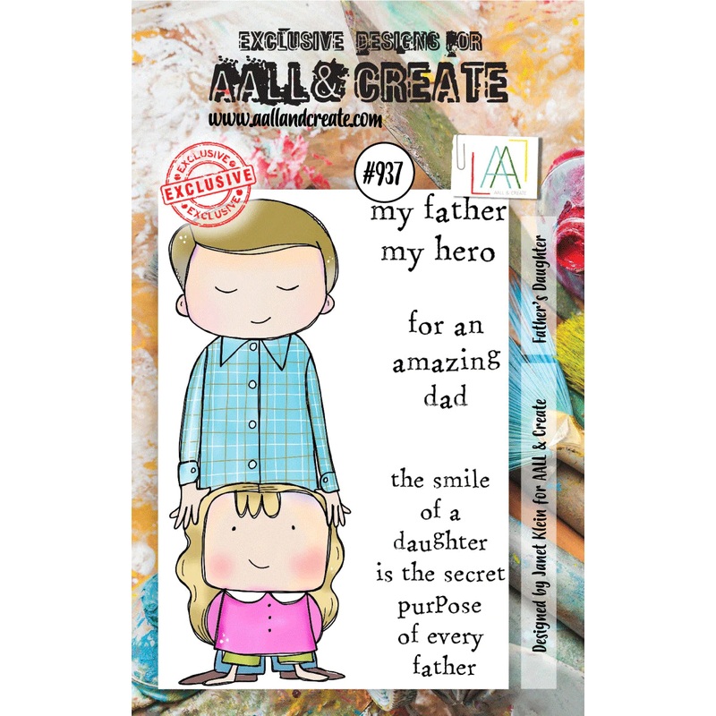 AALL & Create #937 – A7 STAMP SET – FATHER’S DAUGHTER