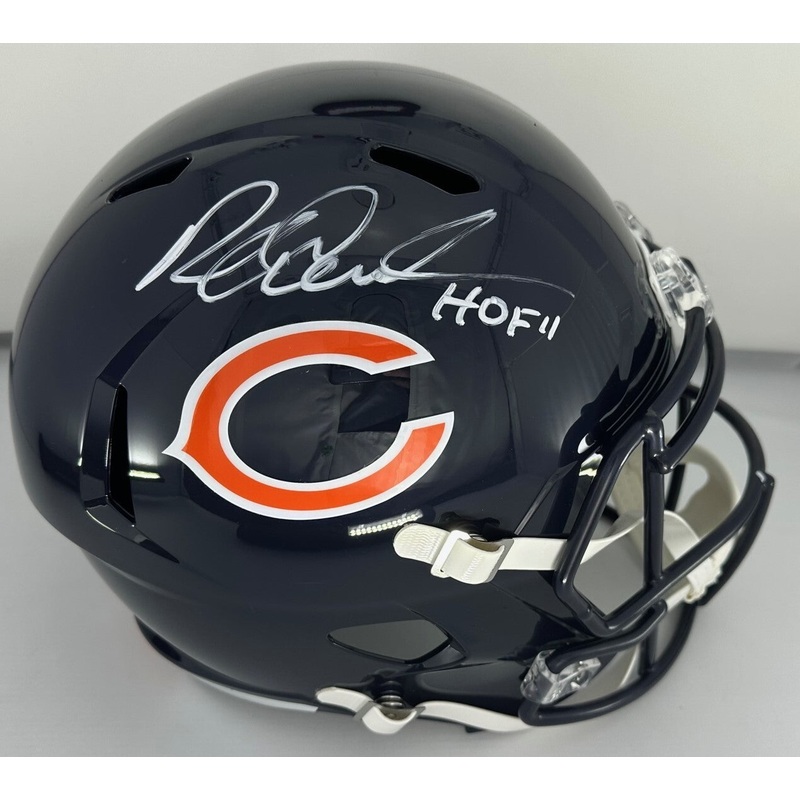 Bears RICHARD DENT Signed Riddell Full Size Replica Speed Helmet AUTO w/ HOF BAS