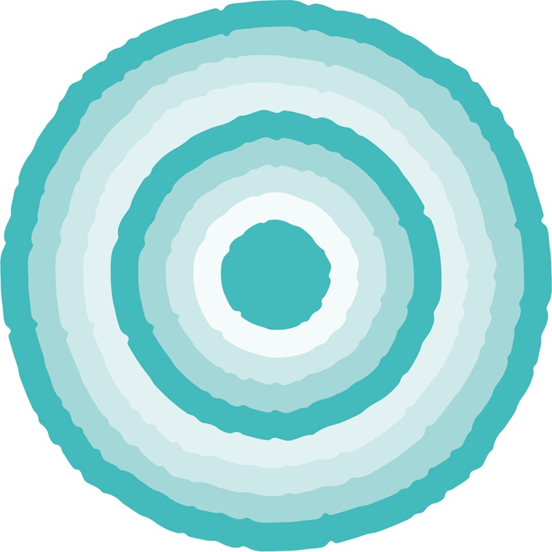 Deckle Edge Circles – Honey Cuts