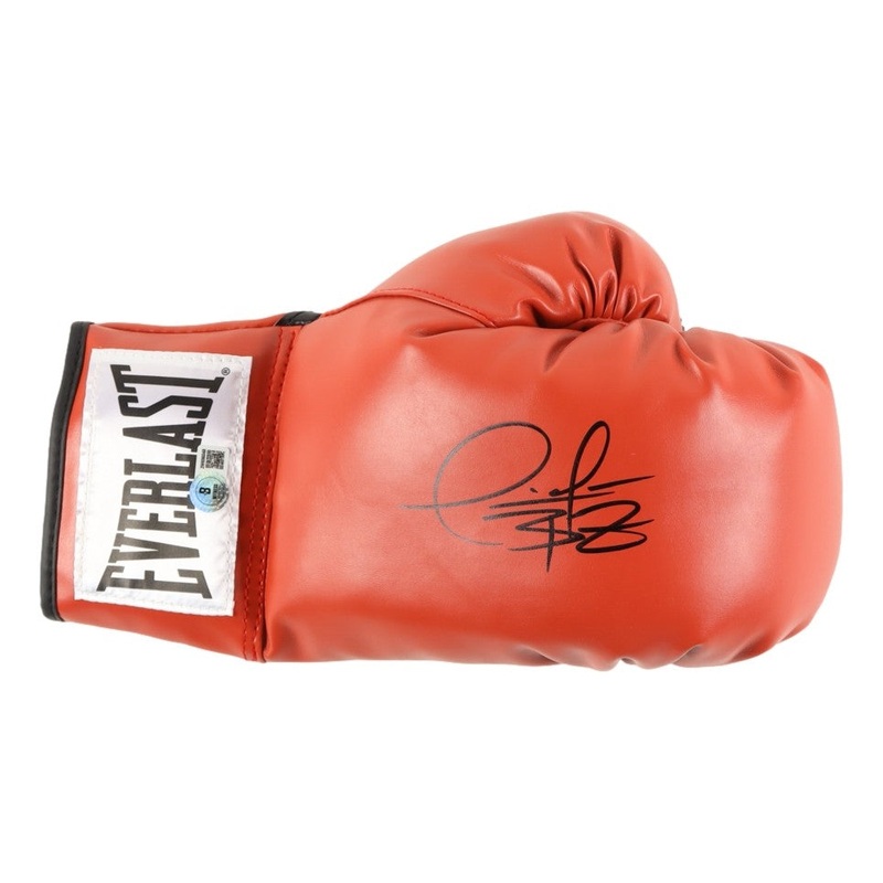 Deontay Wilder Signed Red Everlast Right Hand Boxing Glove BAS