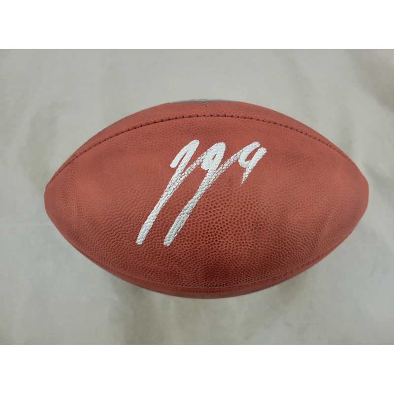 JJ MCCARTHY (MINNESOTA VIKINGS) SIGNED NFL OFFICIAL THE DUKE FOOTBALL BECKETT