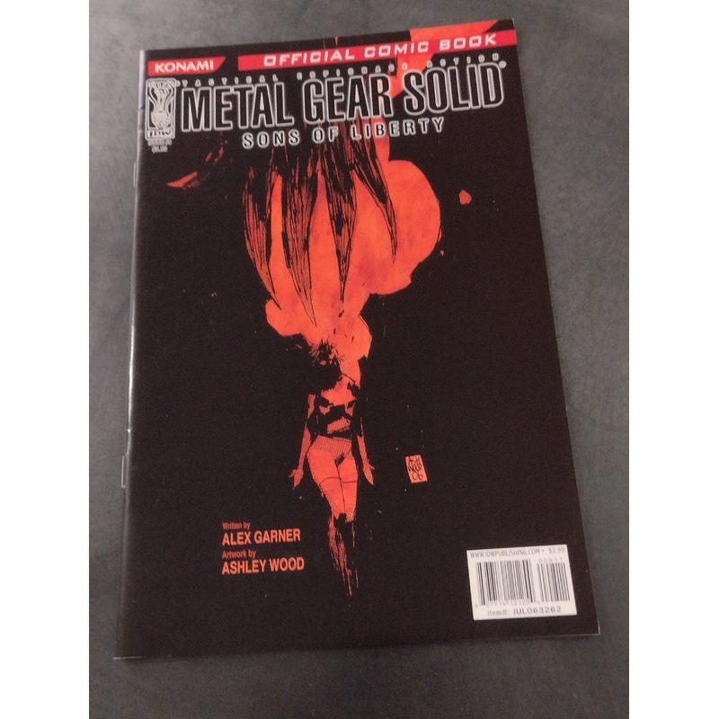 Metal Gear Solid Sons of Liberty #8 NM-