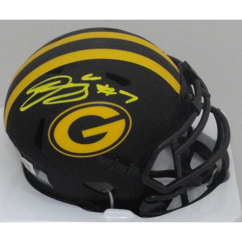 Packers 2022 1st Rnd Pick QUAY WALKER Signed ECLIPSE Speed Mini Helmet AUTO BAS