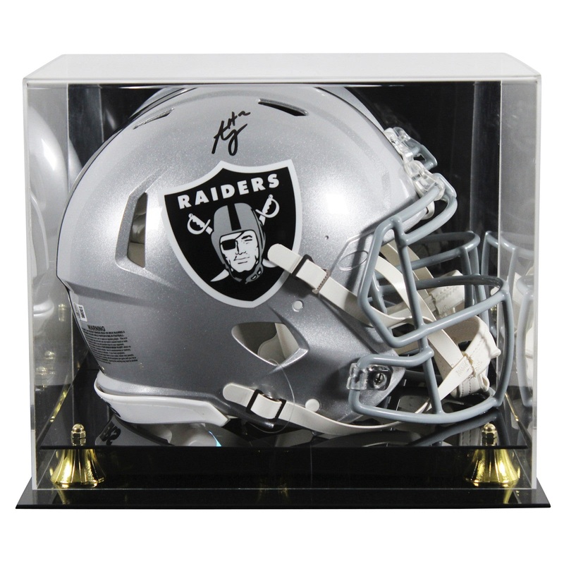 Raiders Ashton Jeanty Signed Full Size Speed Proline Helmet W/ Case BAS Witness