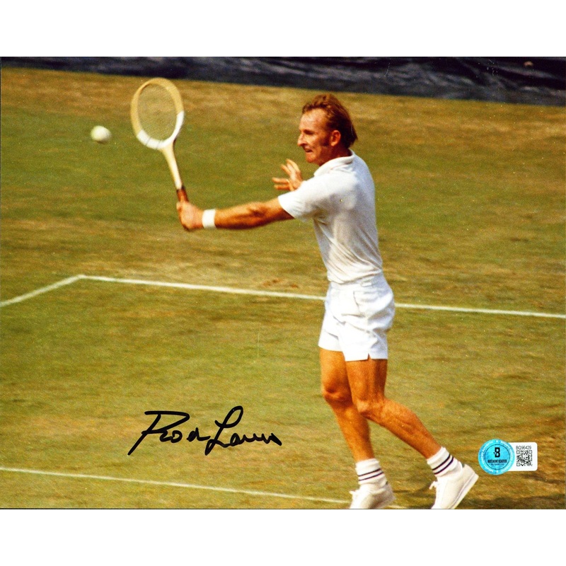 Rod Laver Authentic Signed 8×10 Horizontal Photo Autographed BAS 4
