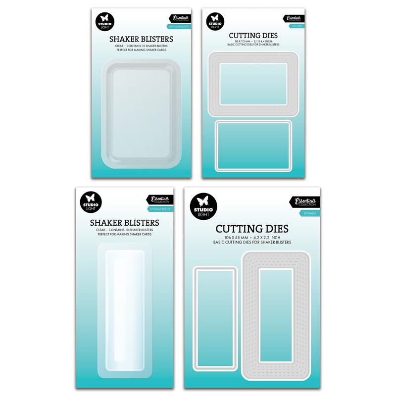 Studio Light Essentials Cutting Die & Blister Pack – Lip Balm & Gift Card