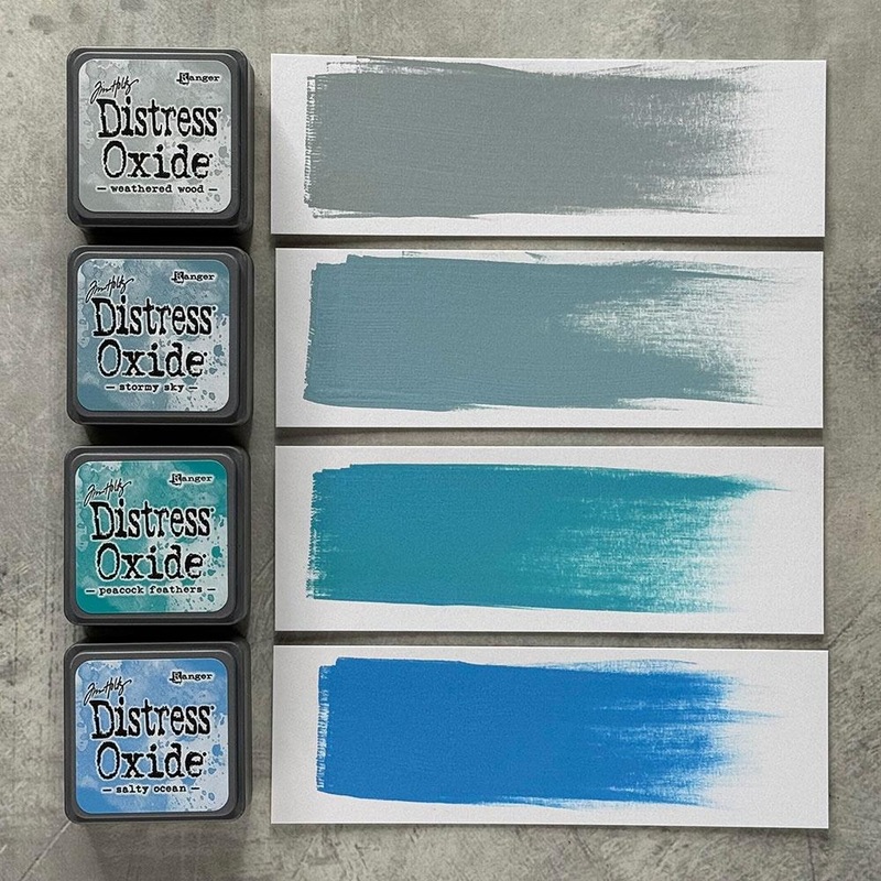 Tim Holtz Distress Oxide Mini Ink Pads Set of 4 – Kit #4