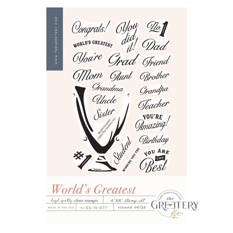 Worlds Greatest Stamp Set