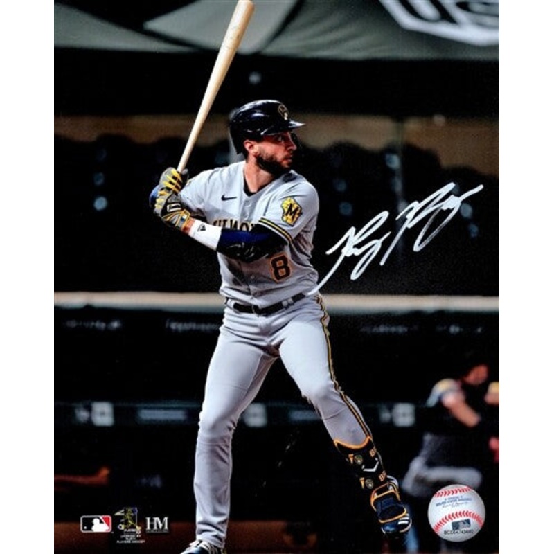 Brewers All Star RYAN BRAUN Signed 8×10 Photo #1 AUTO – 2007 ROY – 2011 MVP