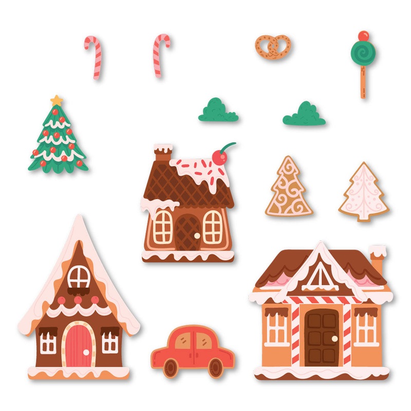 Lovely Layers: Alice’s Gingerbread Lane – Honey Cuts