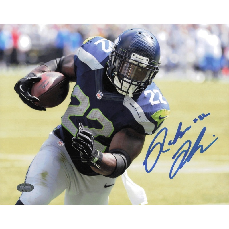 Robert Turbin Autographed Signed 8×10 Photo Seattle Seahawks MCS Holo #63358