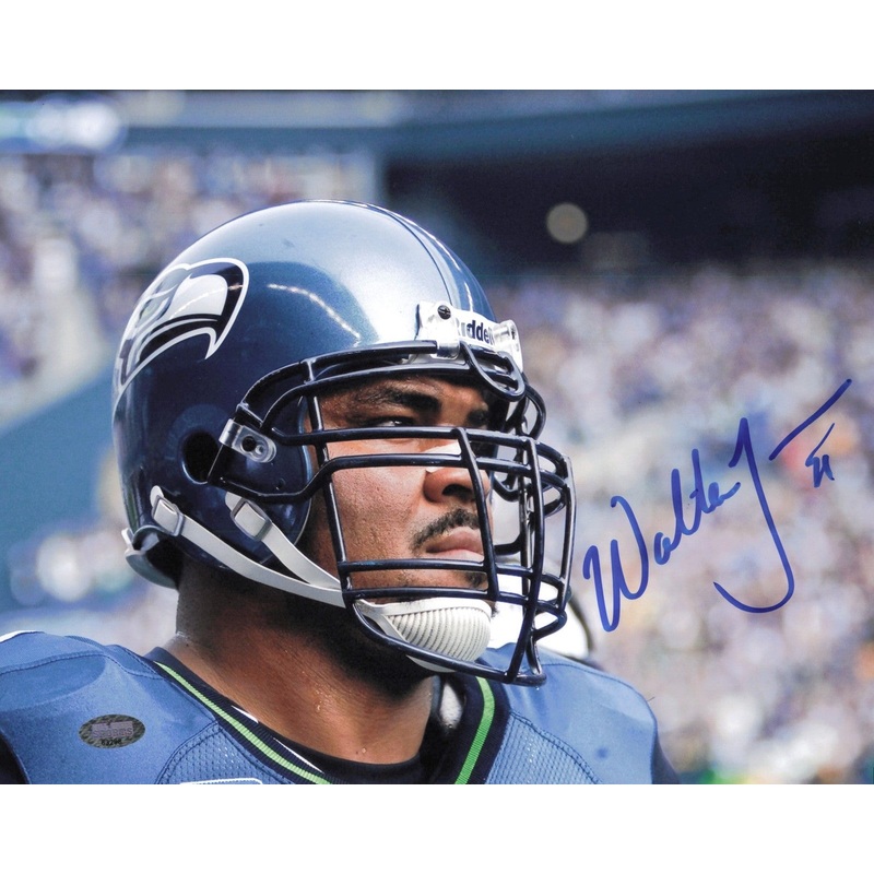 Walter Jones Autographed Signed 8×10 Photo Seattle Seahawks MCS Holo #63298